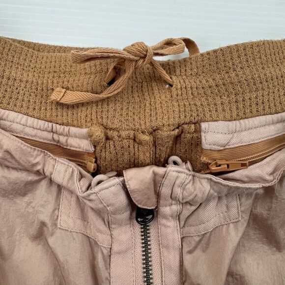 Free People Movement Lovin Life 3-in-1 Jogger Pants Pink XS High Waist Zip - Picture 6 of 12
